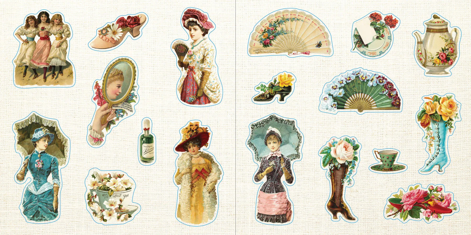 Sticker Book Ephemera! by Homeportonline