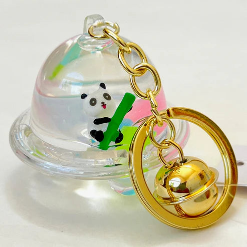 Keychain Charm Panda & Bamboo Floaty in Various Containers - Sold Individually by Homeportonline