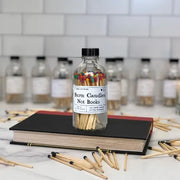 Burn Candles Not Books Safety Match Bottle