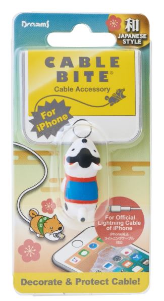 Cable Bite iPhone Japanese Style Koma Inu by Homeportonline