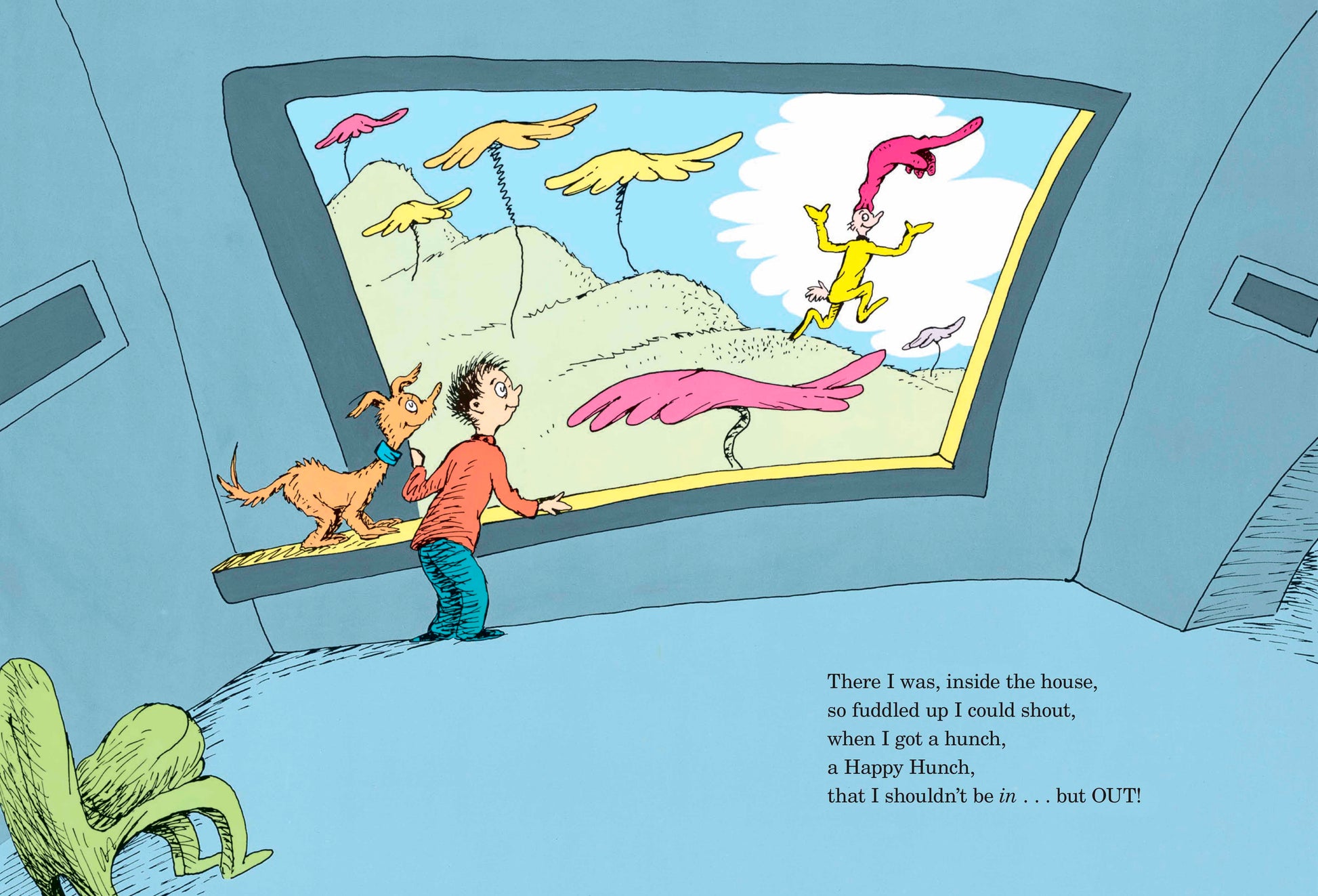 Dr. Seuss Book Hunches in Bunches (8x11 Format) by Homeportonline
