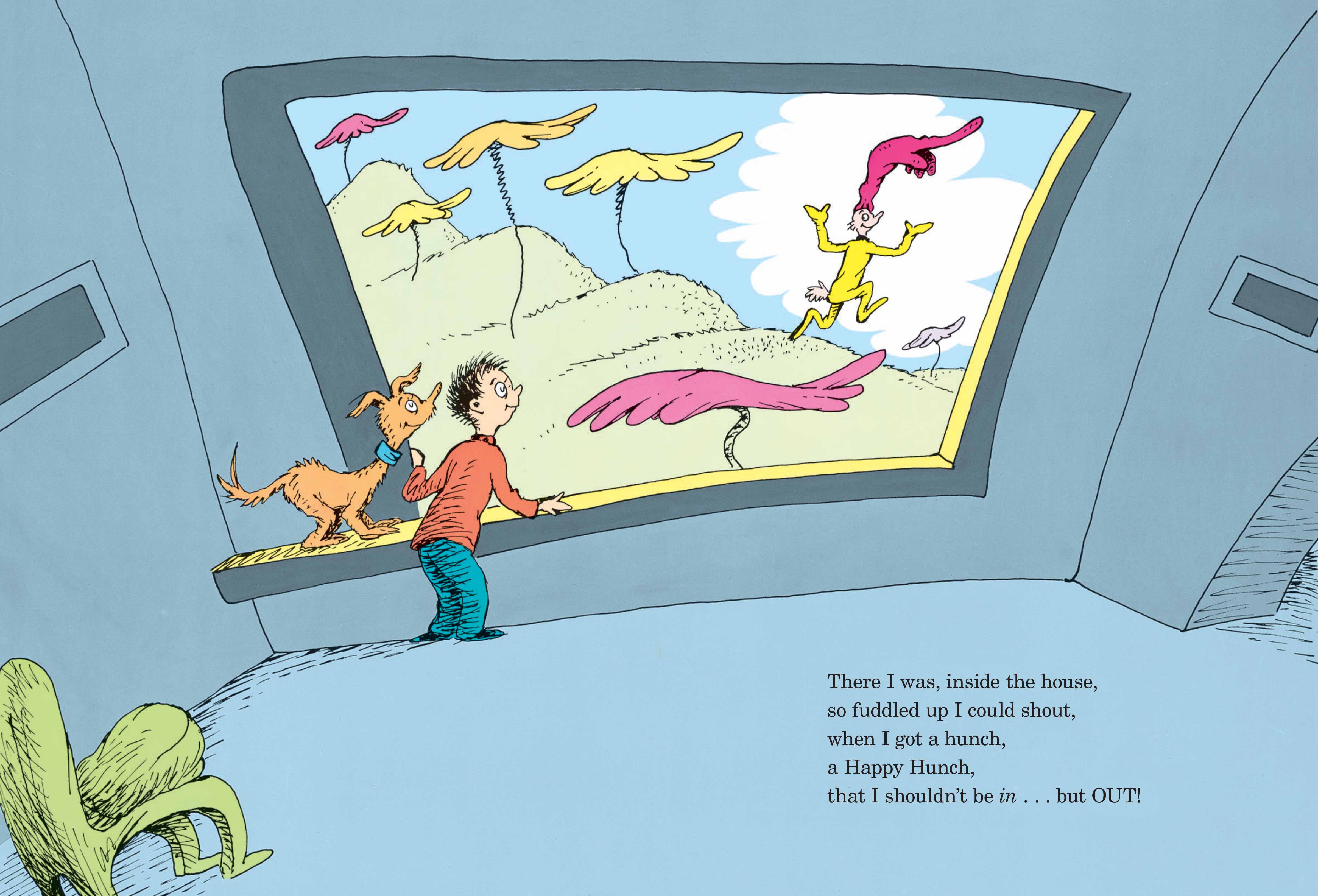 Dr. Seuss Book Hunches in Bunches (8x11 Format) by Homeportonline