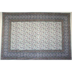Tapestry Twin Size Turkish Floral Purple/green by Homeportonline