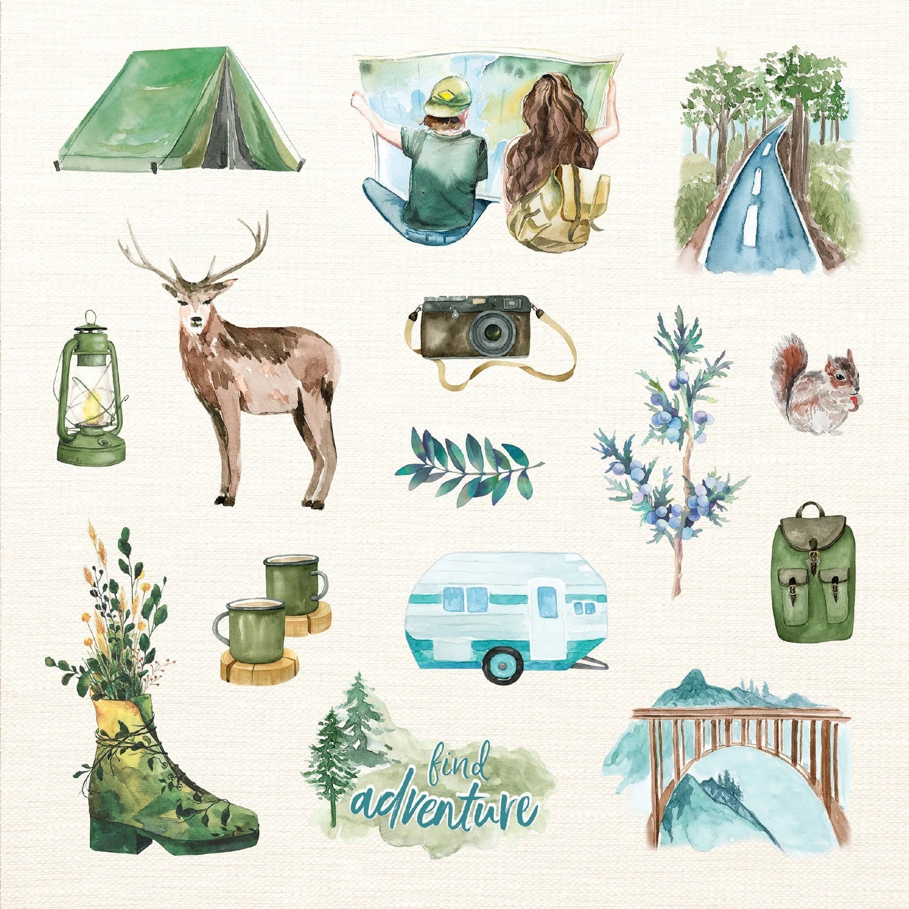 Sticker Book Boho Dreams by Homeportonline