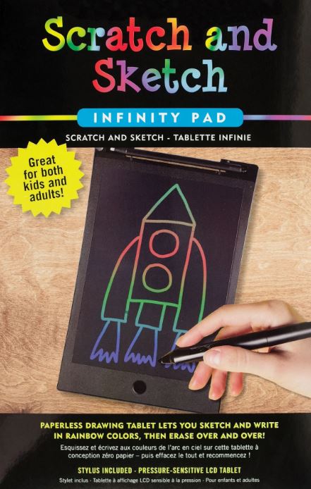 Scratch & Sketch Infinity Pad by Homeportonline