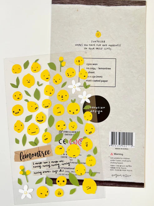 Stickers Lemon Tree by Homeportonline