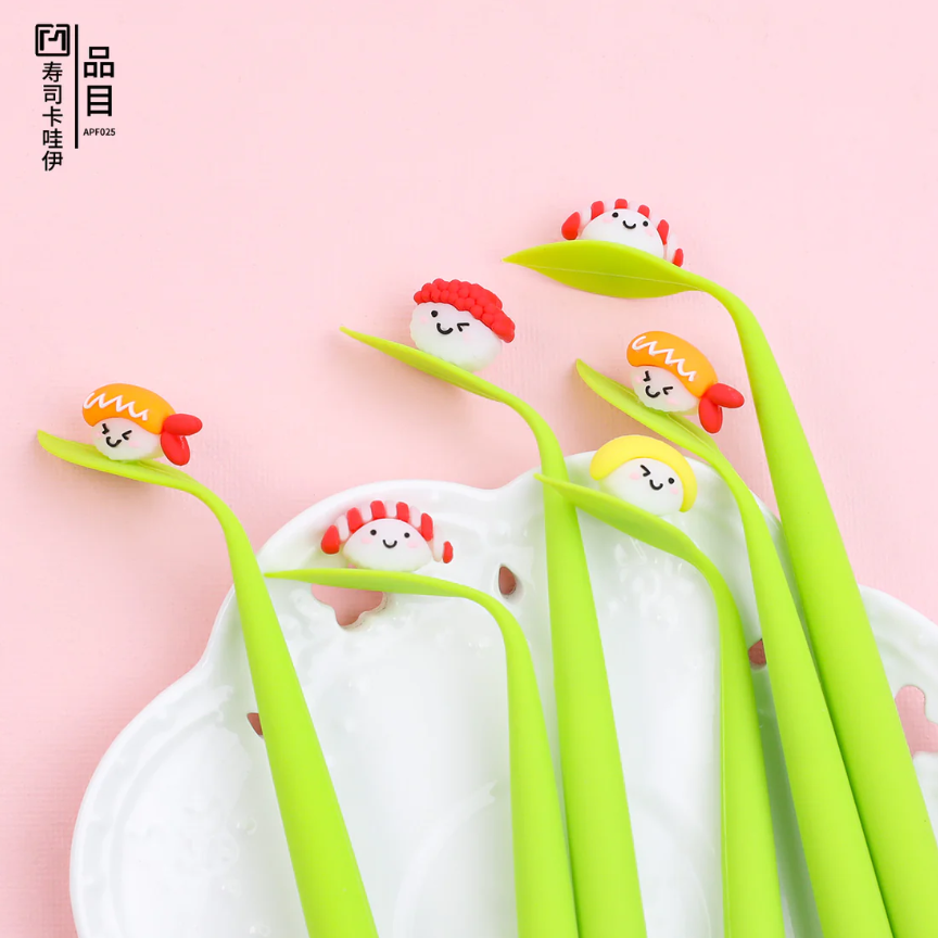 Gel Pen Sushi Wiggle (Sold Individually) by Homeportonline