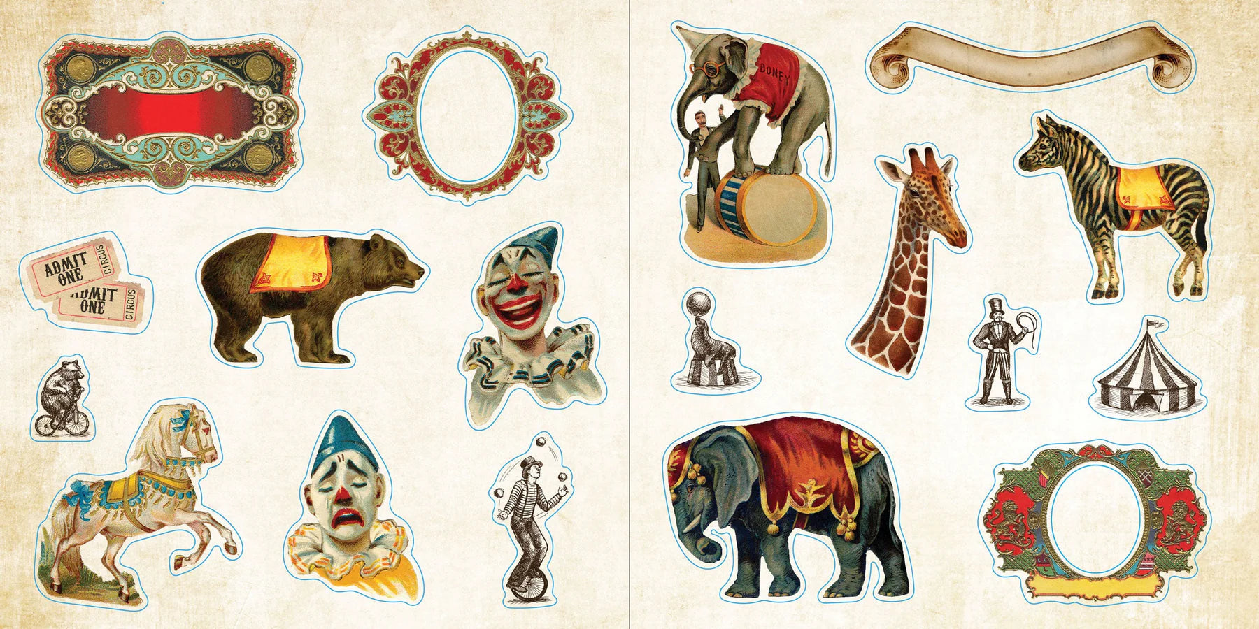 Sticker Book Ephemera! by Homeportonline