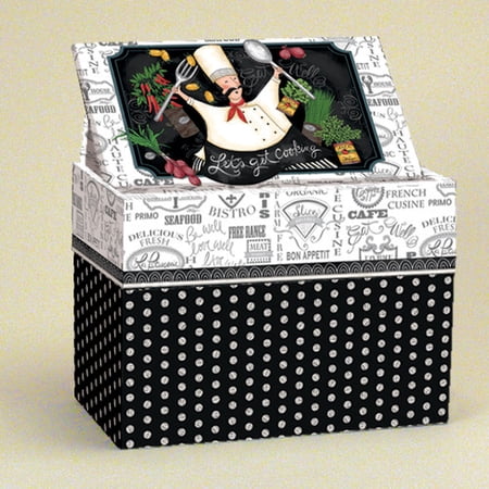 Lang Let's Get Cooking Recipe Card Box