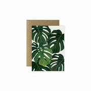 Monstera Mini Greeting Card