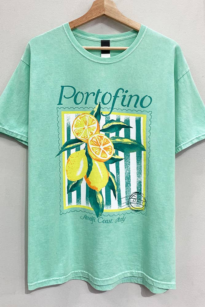Portofino Lemons Tee by Dear Lucy