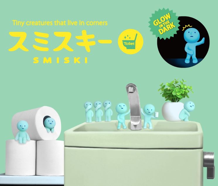 Blind Box Smiski Toilet Series (Sold Each) by Homeportonline