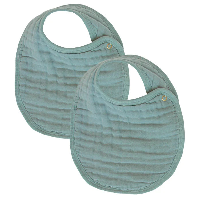 Lou Lou and Company Cloud Muslin Bib 2-Pack