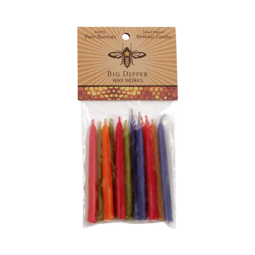 Beeswax Birthday Candles