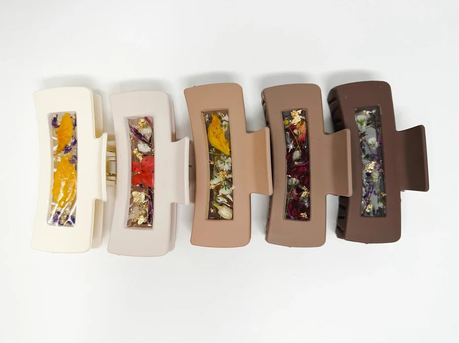 Sale!Floral Hair Clips