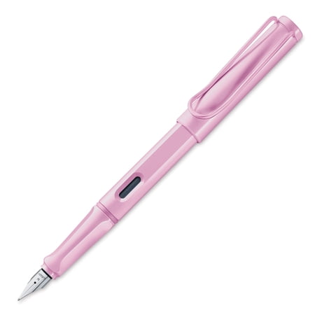 Lamy Safari Fountain Pen - Light Rose  Fine Nib