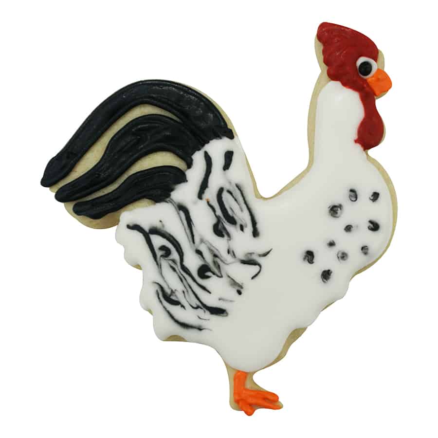 Rooster Cookie Cutter by Kiss the Cook