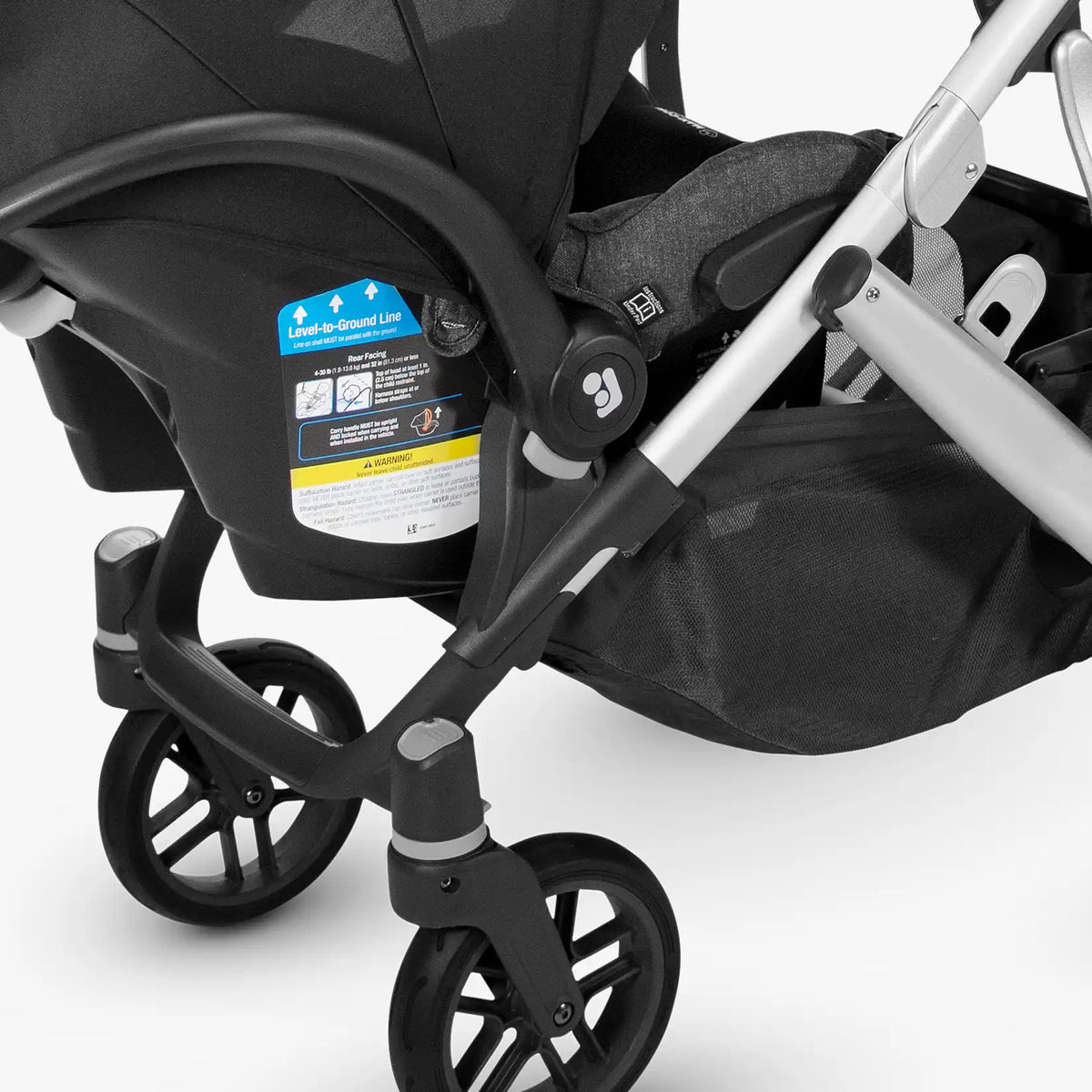 UPPAbaby Lower Adapters for Nuna, Maxi-Cosi, Cybex, BESAFE, Recaro, Joie