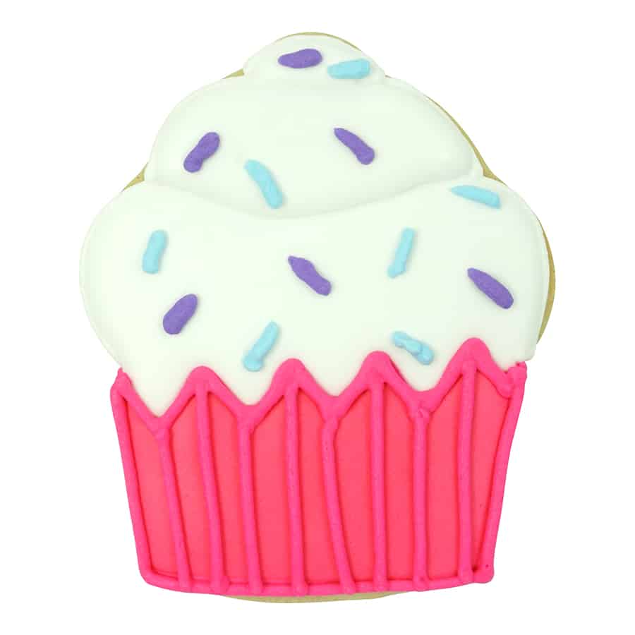 Cupcake with Candle Cookie Cutter by Kiss the Cook