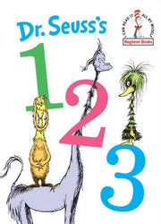 Dr. Seuss Book Dr Seuss's 1 2 3 (7x9 Hardcover) by Homeportonline