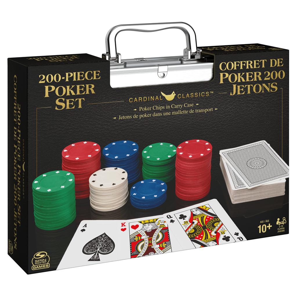 Poker Set Aluminum Attache Case 200pc by Homeportonline