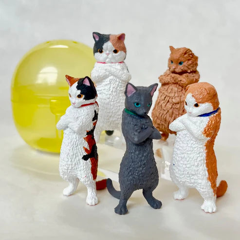 Gashapon Capsule Teen & Up Zun! Cat Figures (Sold As An Individual Capsule) by Homeportonline
