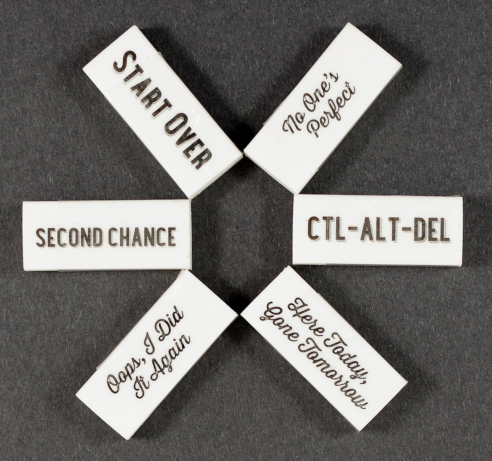 Art Center Eraser Second Chance High Polymer Latex Free Set of 6 by Homeportonline