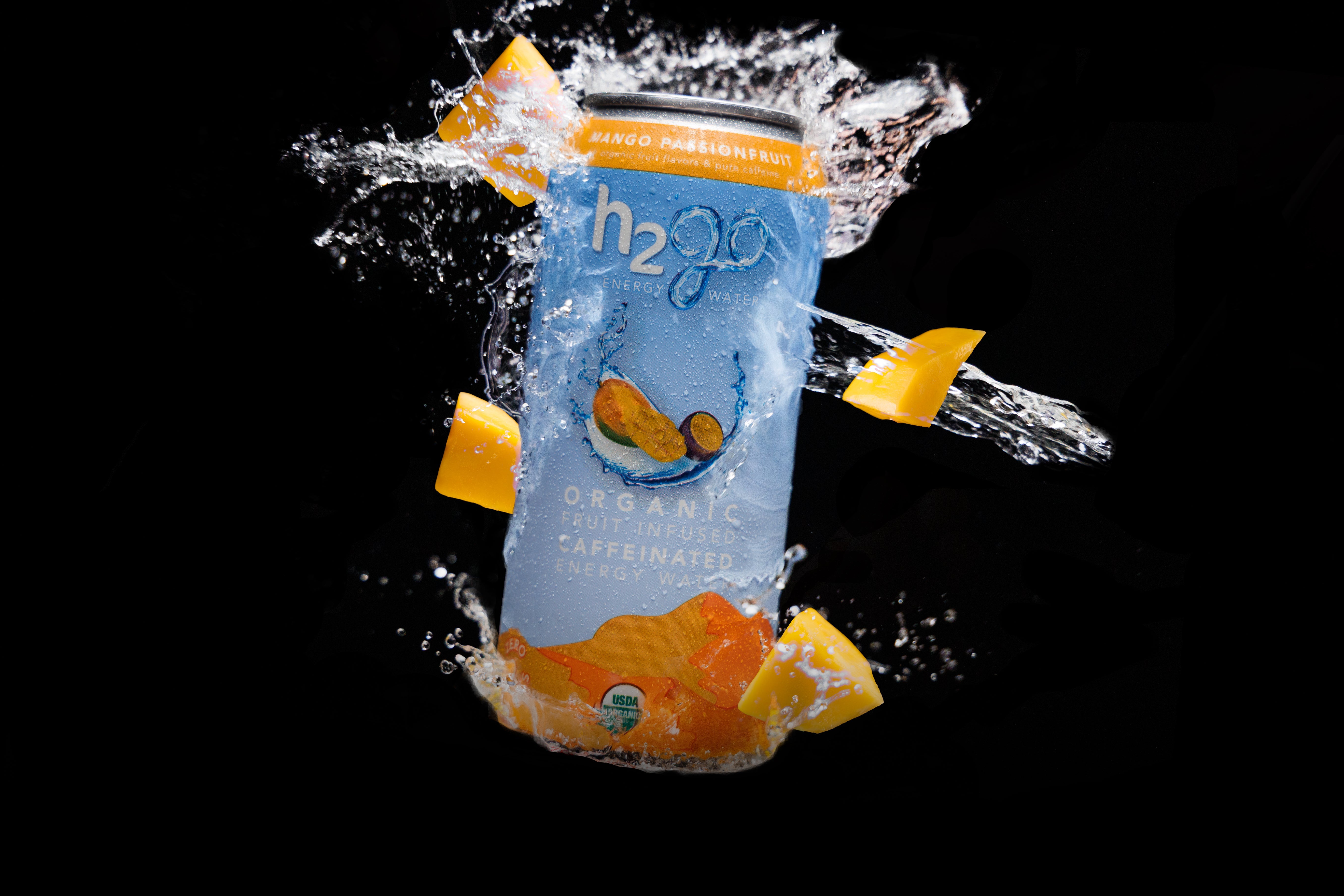 Mango Passionfruit 12 Pack by h2go Energy Water
