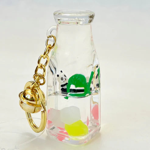 Keychain Charm Panda & Bamboo Floaty in Various Containers - Sold Individually by Homeportonline