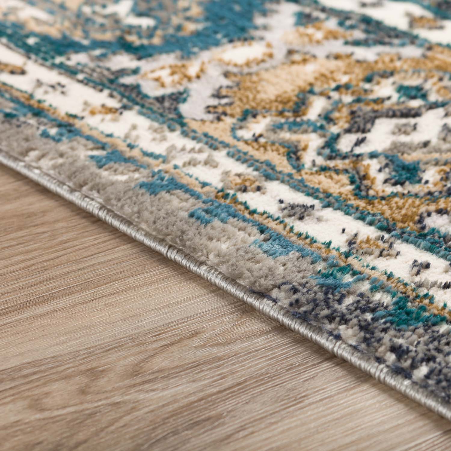 Karma Rug Charcoal 5'1" X 7'5" by Homeportonline