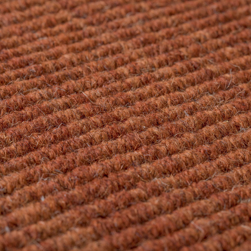 Monaco Boucle Wool Rug Paprika 3'6" x 5'6" by Homeportonline
