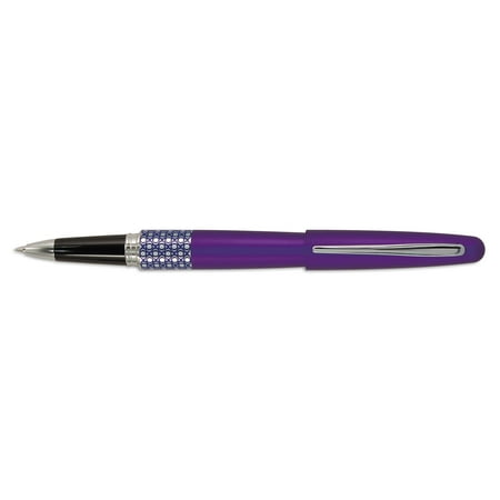 Pilot MR Collection Boxed Fine Gel Rollerball Pen-Retro Pop  Purple Ellipse