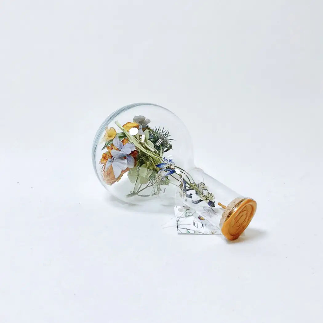 Dried Florals in Glass