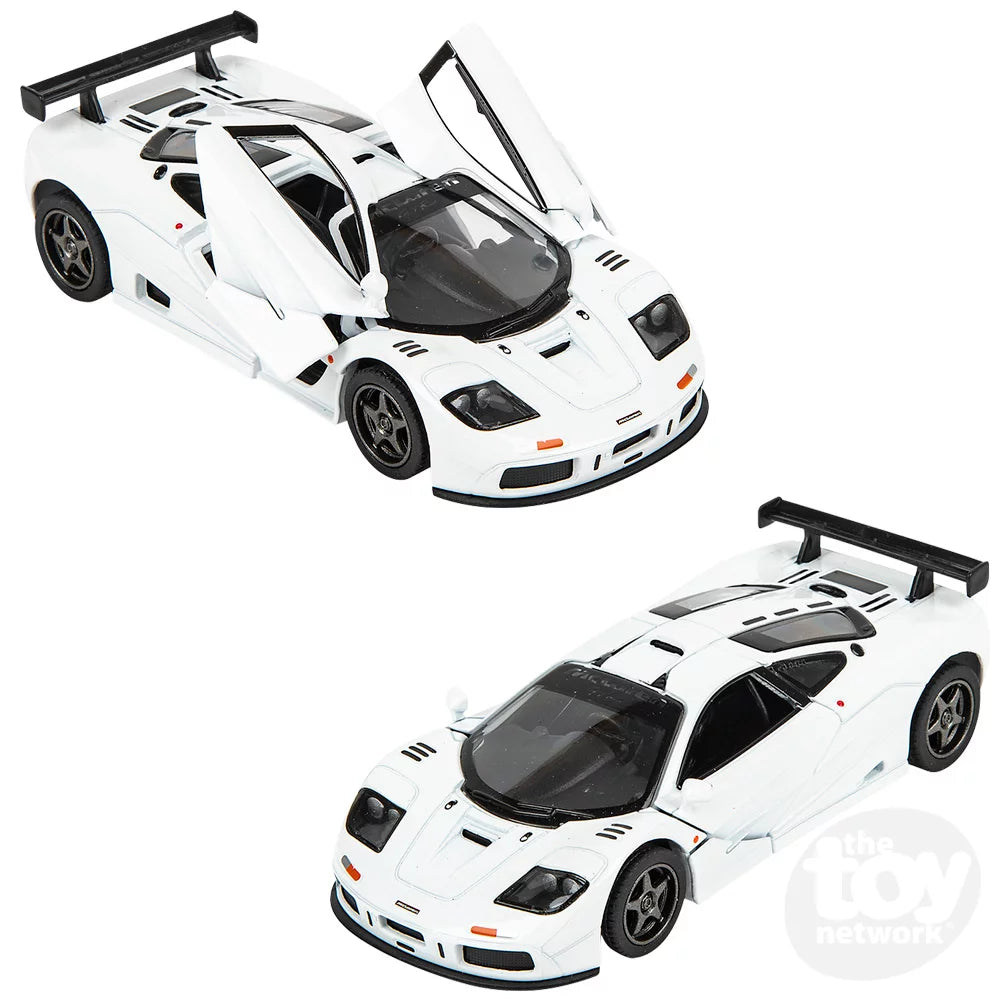 Diecast Pullback McLaren Sports Car 1995 F1 GTR 5" by Homeportonline