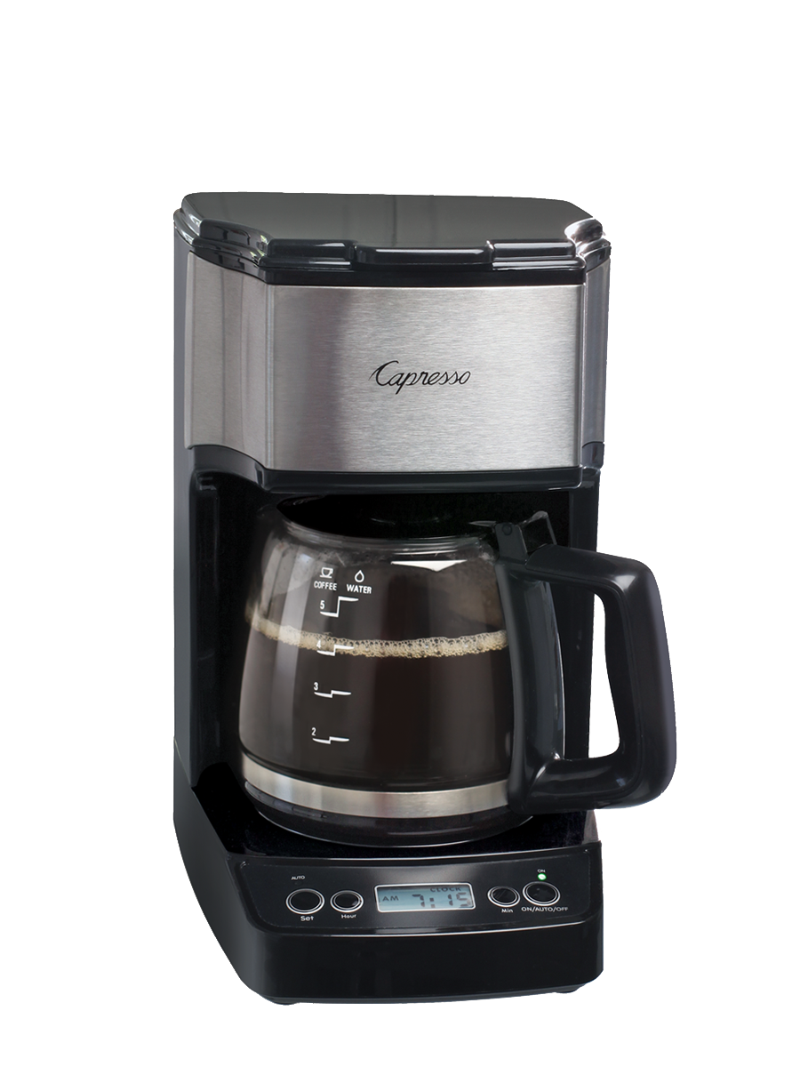 Electric Coffee Maker - Drip 5 cup Mini With Glass Carafe by Homeportonline