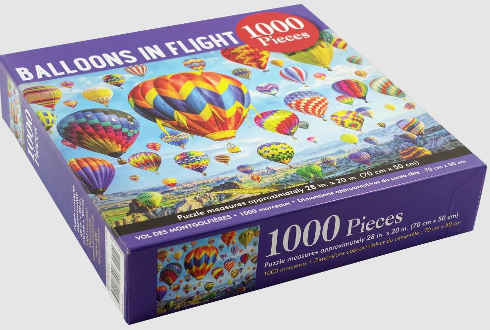 Puzzle 1000 Piece Balloons in Flight by Homeportonline