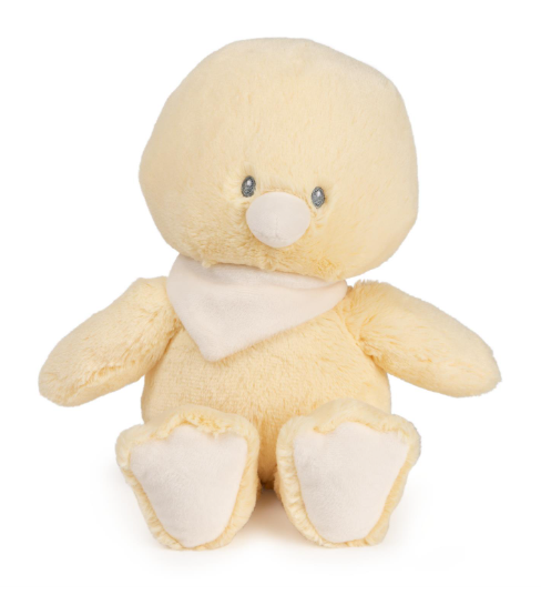 Plush Sustainable Duckling "Buttercup" Yellow 13" by Homeportonline