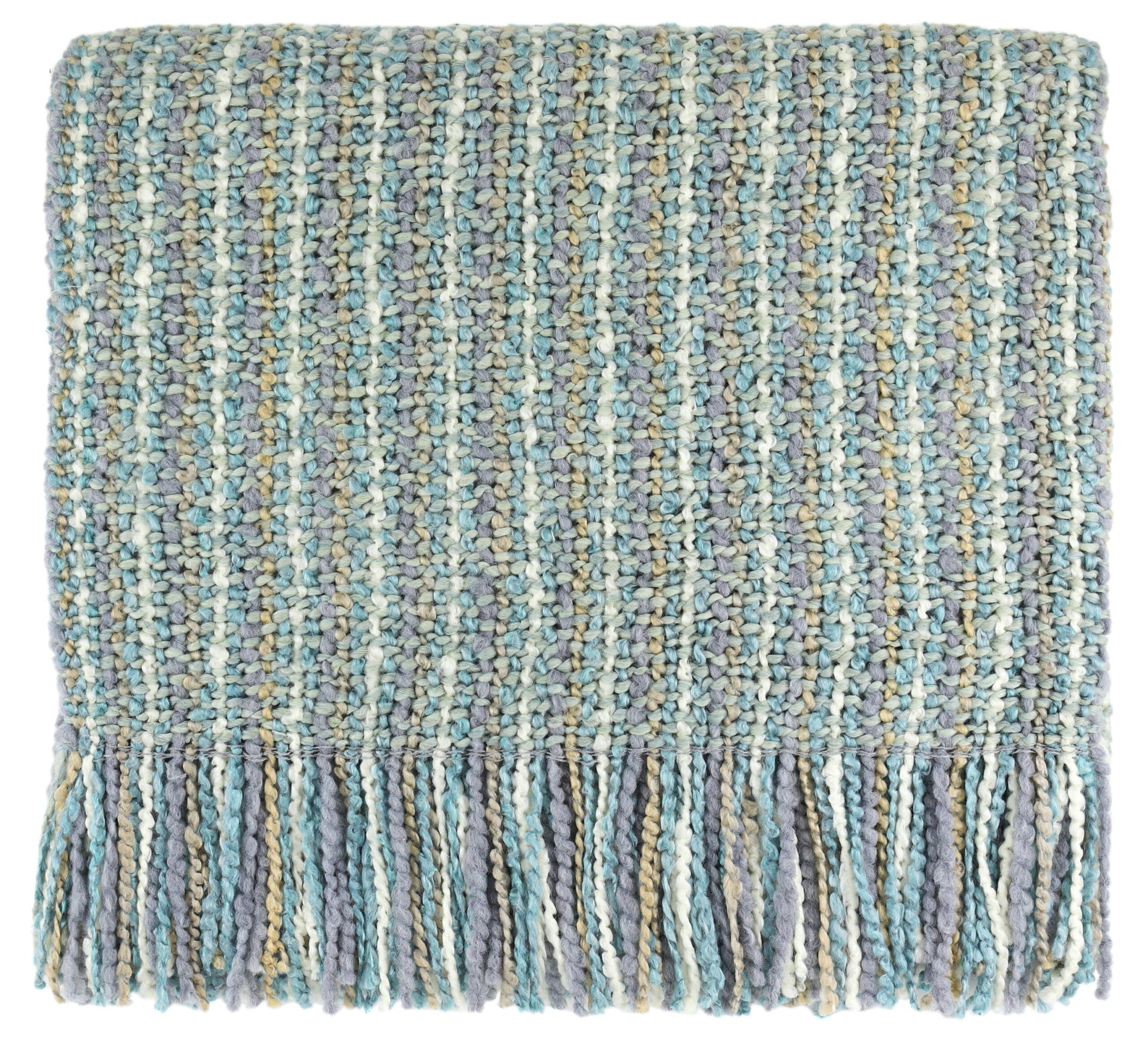 Throw Blanket Stria Ice 40x70 by Homeportonline
