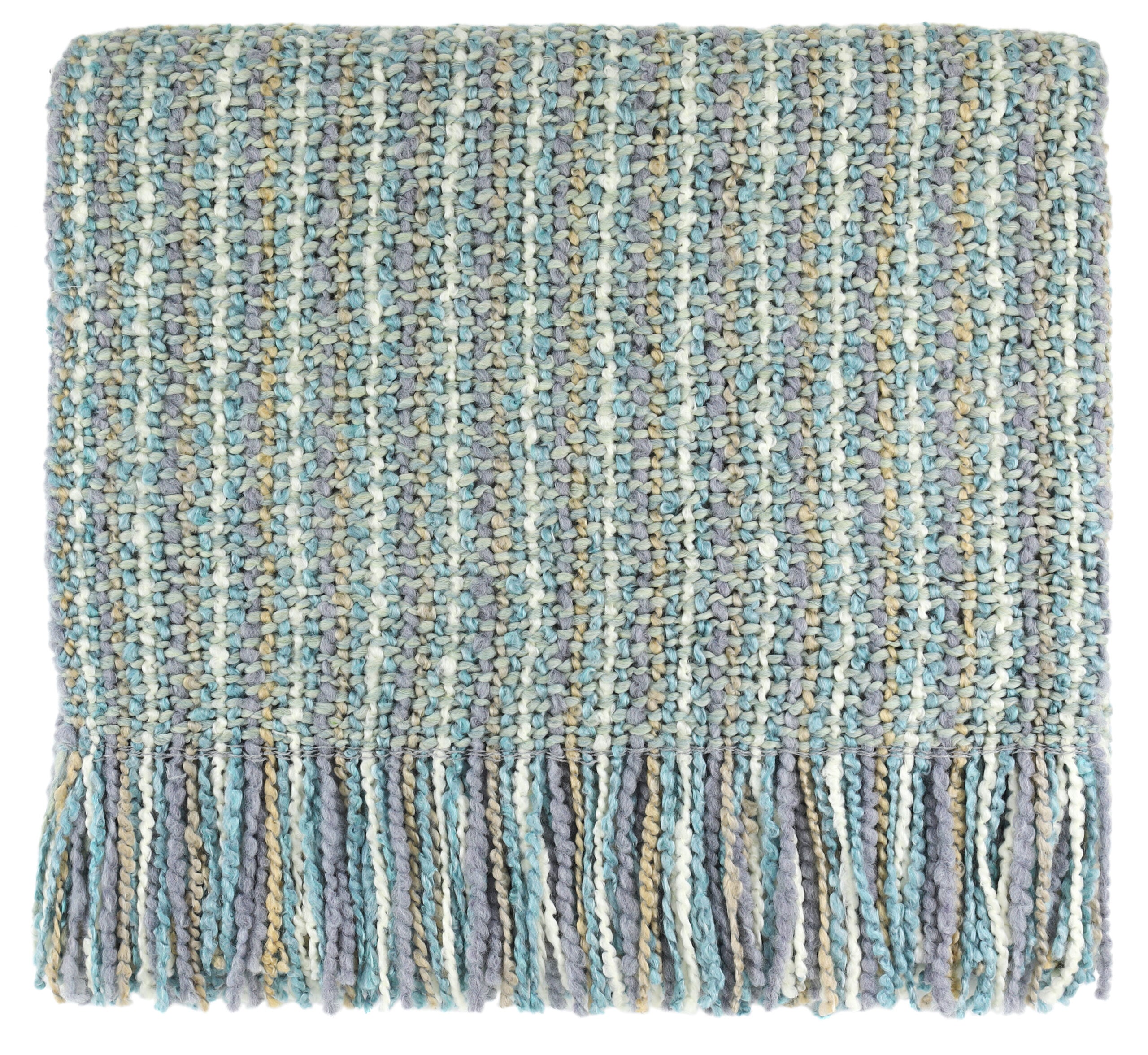 Throw Blanket Stria Ice 40x70 by Homeportonline