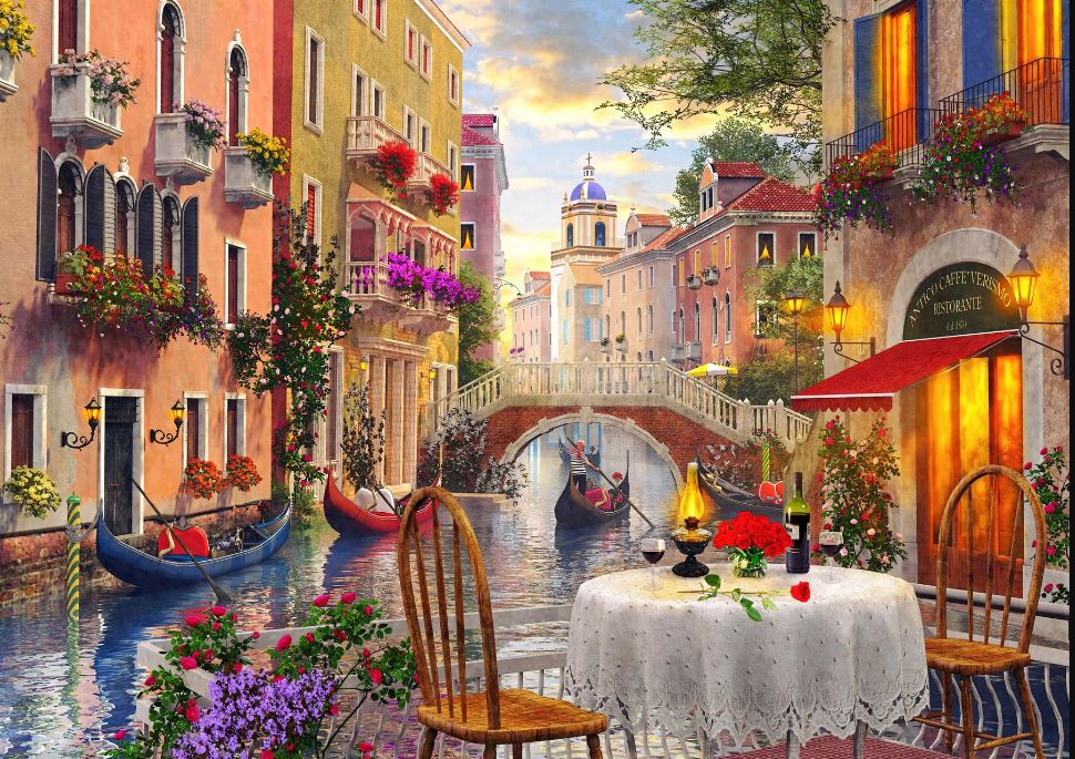 Puzzle 1000 Piece Venice by Homeportonline