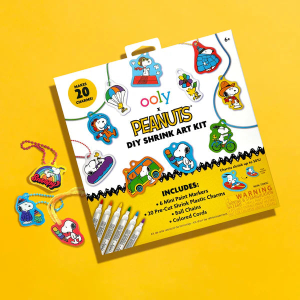 Ooly x Peanuts D.I.Y. Shrink Art Kit by Homeportonline