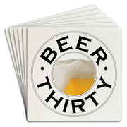 Bar Coaster | Beer Thirty by Homeportonline