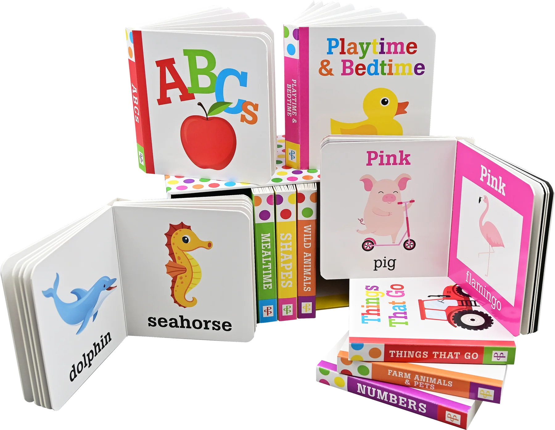 My Little Library Board Books 10 Book Set by Homeportonline