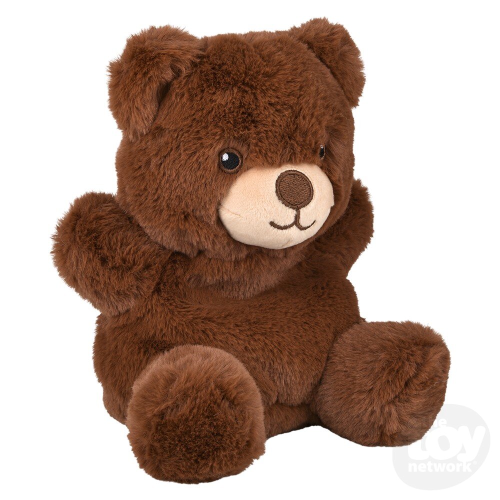 Plush Clutch Crew Bear Brown 7" by Homeportonline