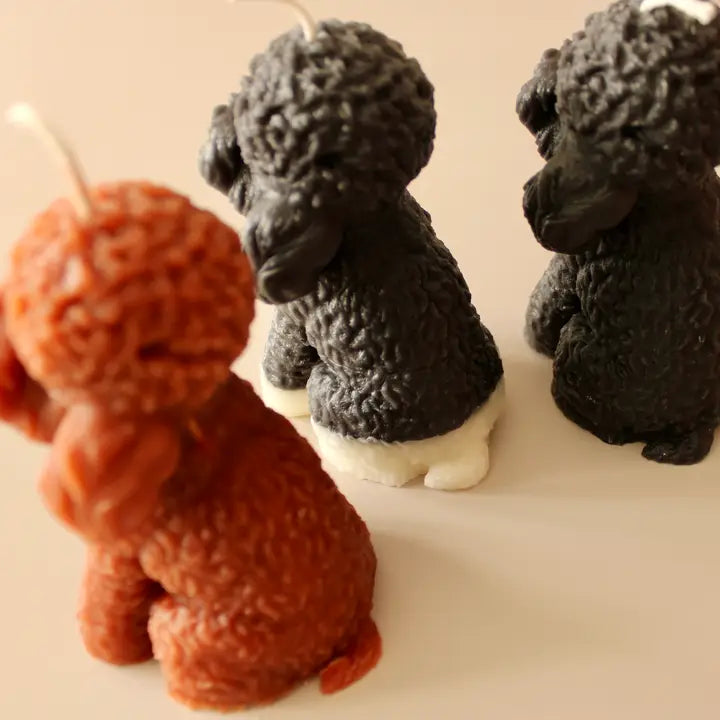 Poodle, Doodle Beeswax/ Soy Blend Candle