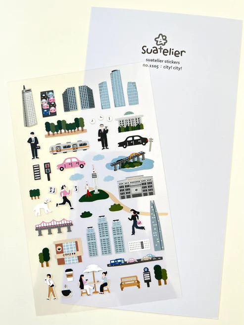 Stickers City! City! Life by Homeportonline