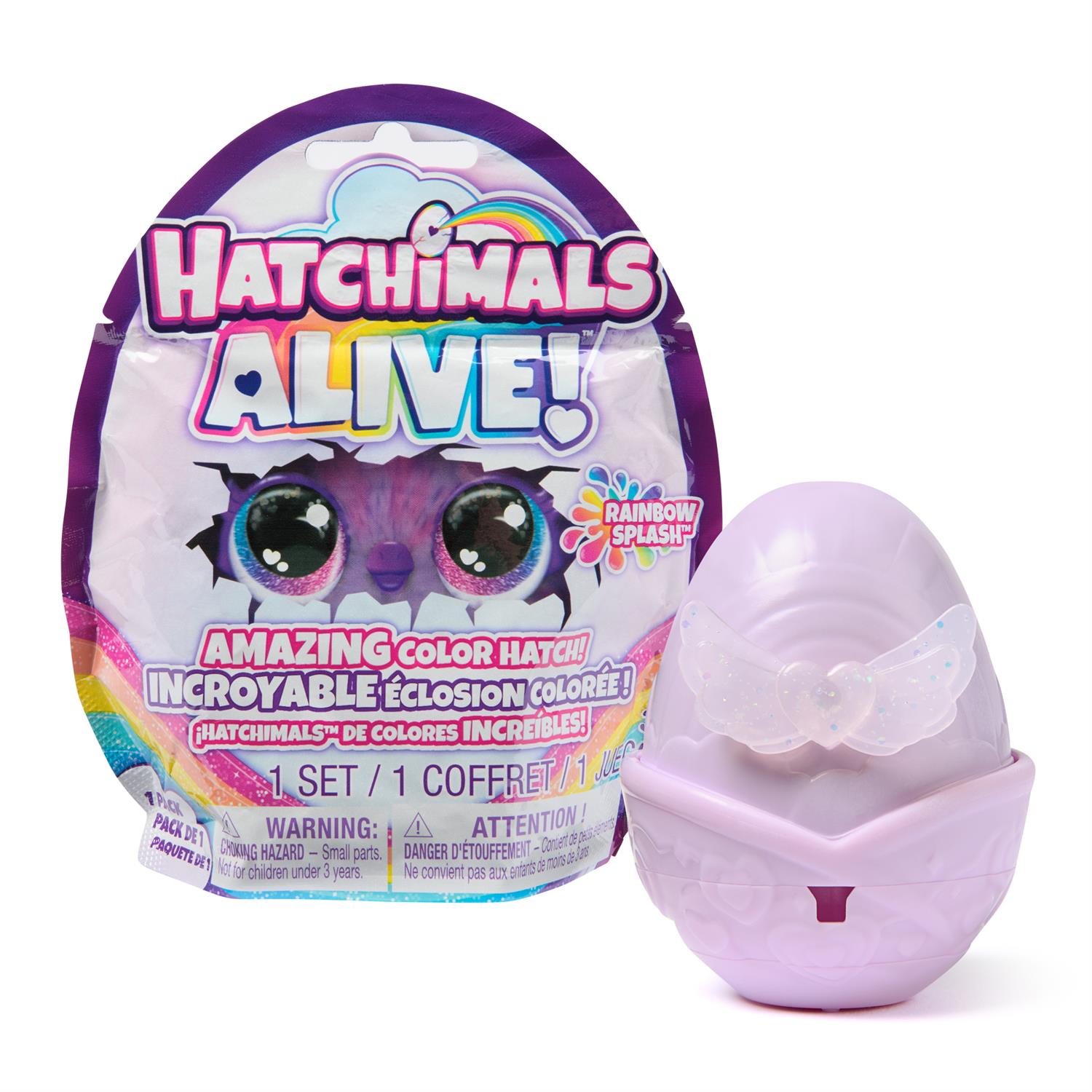 Hatchimals Alive! Rainbow Splash Blind Box Surprise by Homeportonline