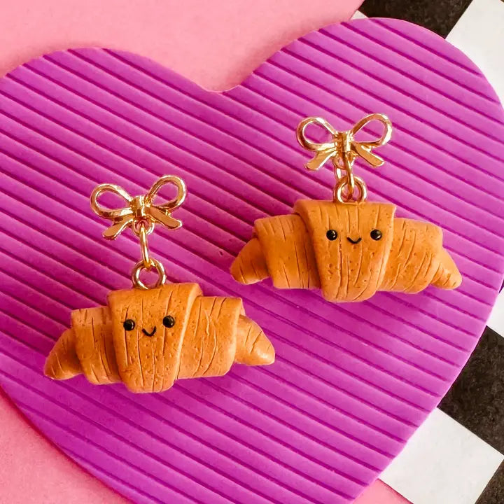Food-themed Polymer Clay Earrings