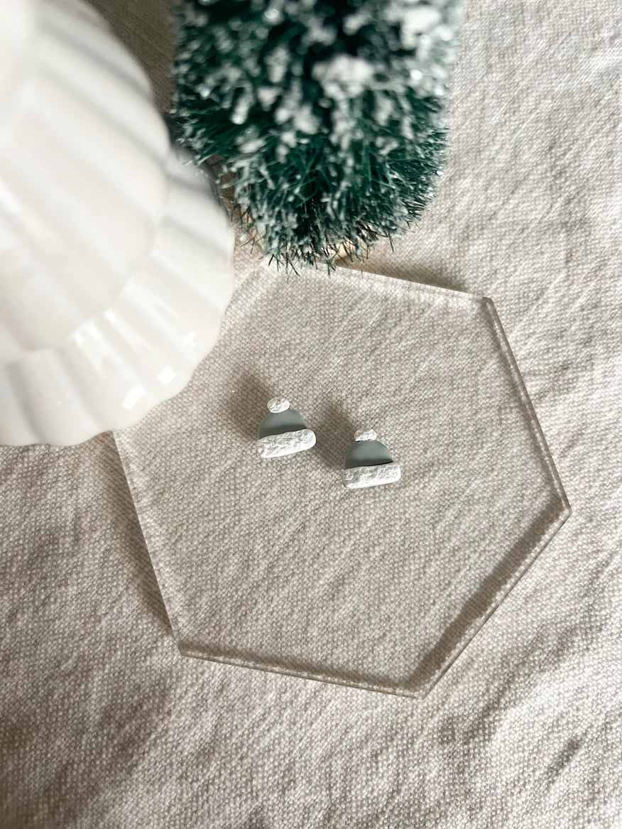 The Playful Clay Studs