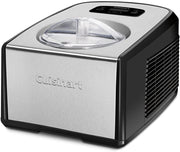 Electric Ice Cream & Gelato Maker - Brushed Chrome by Homeportonline
